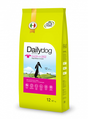 Dailydog classic line puppy all breed Lamb and rice сухой корм для щенков всех пород с ягненком и рисом
