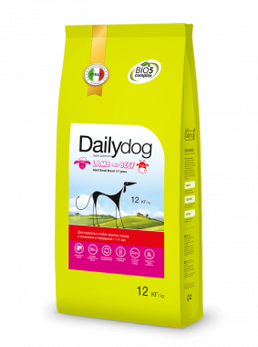 DAILYDOG ДЛЯ ВЗРОСЛЫХ СОБАК МЕЛКИХ ПОРОД, С ИНДЕЙКОЙ И ЯЧМЕНЁМ